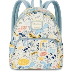 Loungefly Disney Critters Blue and Yellow Mini Backpack